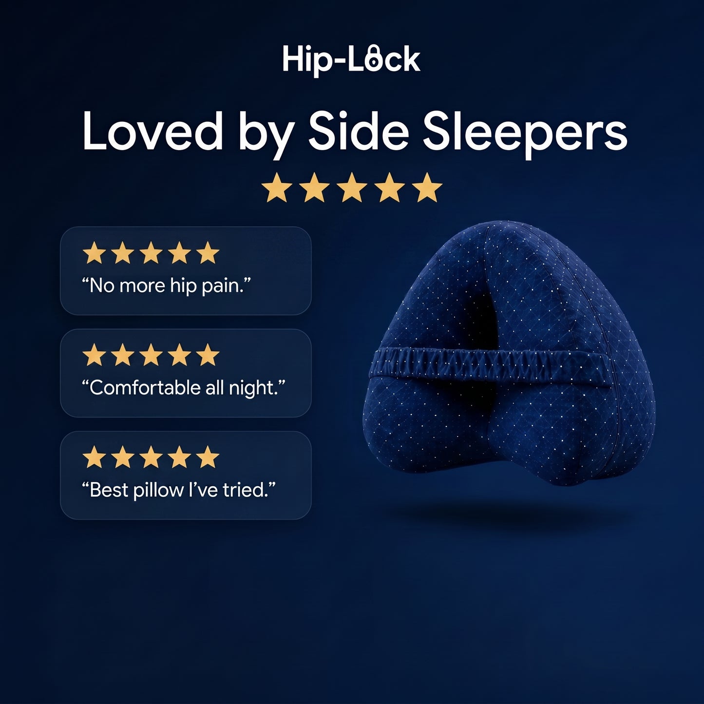 HipLock™ Orthopedic Pillow